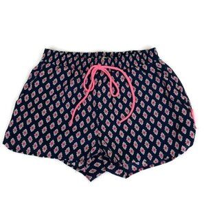 Francesca's Collection Women's S Small Lounge Shorts Elastic Waist Blue